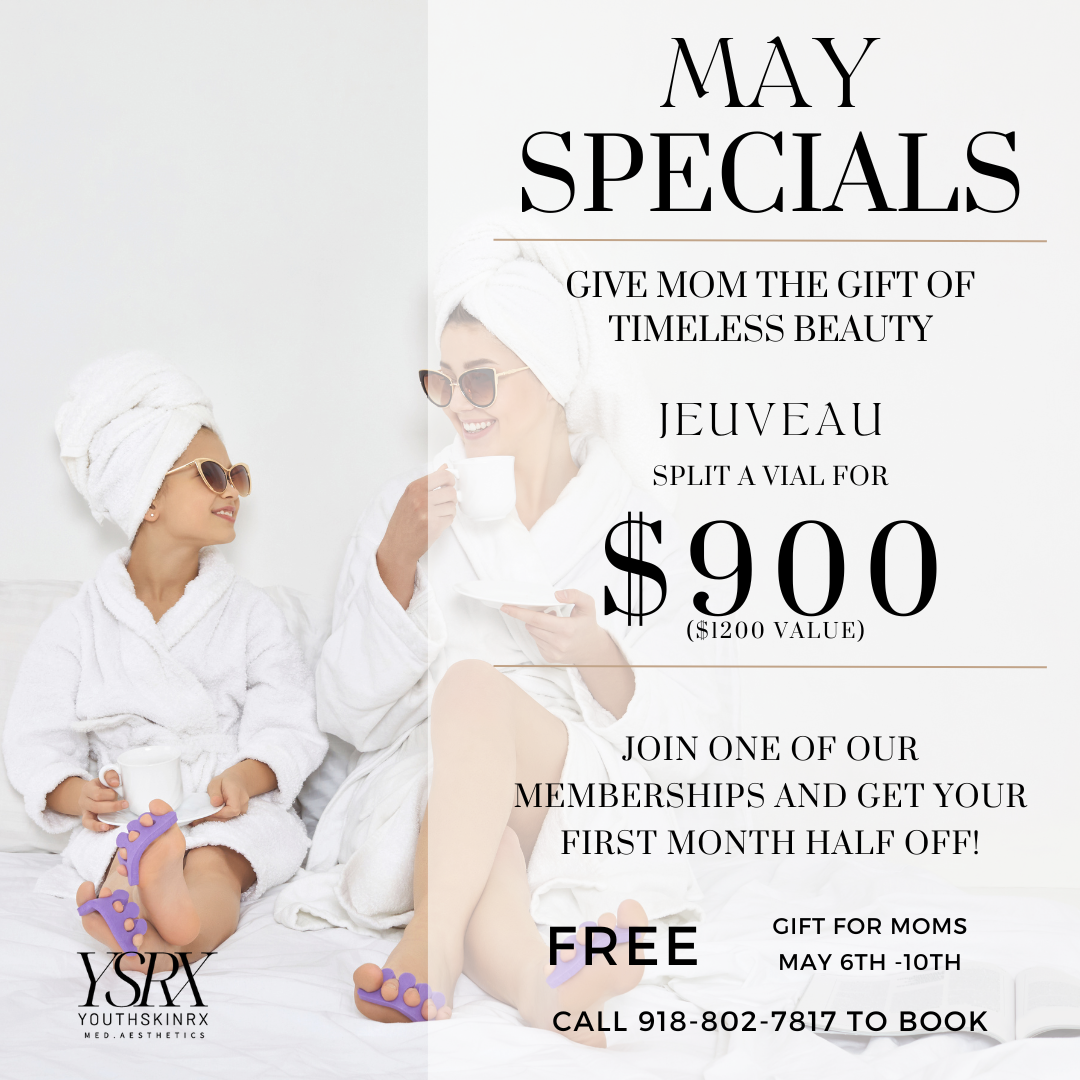 May Monthly specials